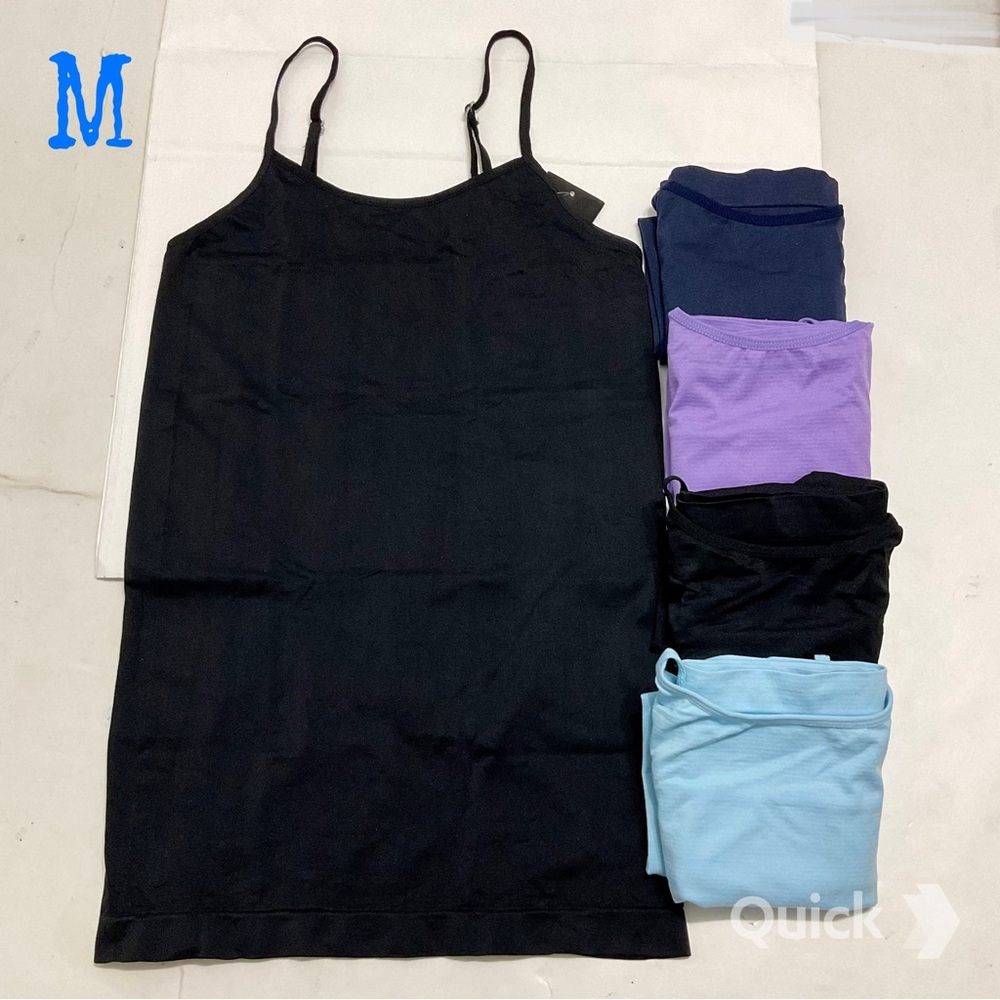 sz M - NWT Basic Women’s Camisoles - 5 pcs Set